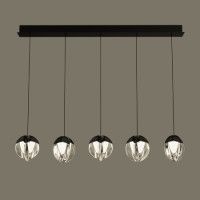 Подвесной светильник Delight Collection MD24001033-5B black/clear