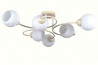 Люстра на штанге Natali Kovaltseva 81400/6C BEIGE GOLD