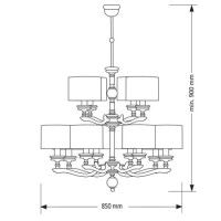 Подвесная люстра Kutek Mood Seti SET-ZW-20 (Z)