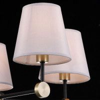 Люстра на штанге Illumico IL0394-5CSQ-24 BK AB CASTOR