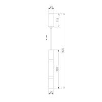 Подвесной светильник Eurosvet Axel 50210/1 LED черный жемчуг