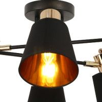 Потолочная люстра Illumico IL6116-6COU-79 BK GD Abelie