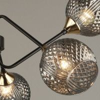 Люстра на штанге Reluce 04898-0.3-06 COFFEE+FGD