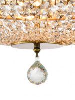 Люстра на штанге Natali Kovaltseva BAROCCO 81405/4C ANTIQUE