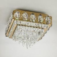 Потолочная люстра LED4U L9438-500-500 GD с УД