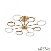 Потолочная люстра Arte Milano Neapolis 277240/8 GD