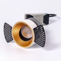 Встраиваемый светильник Fiberli 302T75 (круглая рамка) 12130202