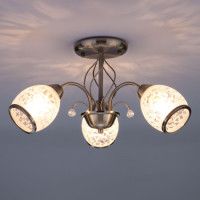 Потолочная люстра Eurosvet 30026/3 античная бронза