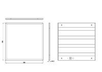 Светодиодная панель Эра SPO-6-48-6K-M (4) Б0035360
