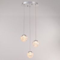 Подвесной светильник Delight Collection MD25030003-3A chrome/clear