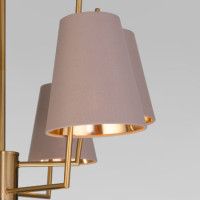 Люстра на штанге Eurosvet Topanga 60173/6 латунь Smart a069017