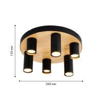 Потолочный светильник F-Promo Olson 4431-6U