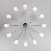 Люстра на штанге Eurosvet Vegga 70160/12 хром Smart a057112