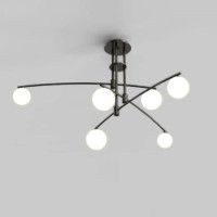 Люстра на штанге Delight Collection 8119P/6 black