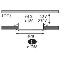 Основание для светильника Paulmann 2Easy Spot-Set Premium Nova 93637