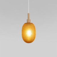 Подвесной светильник Eurosvet Pineapple 50266/1 янтарный a066525