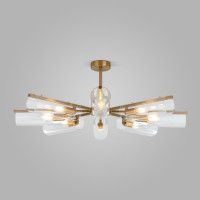 Люстра на штанге Eurosvet Trompeta 70144/8 латунь a060898