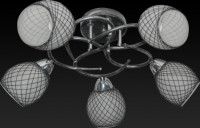 Потолочная люстра Toplight Jeanine TL7430X-05BP