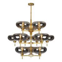 Подвесная люстра iLamp Rivoli 6607/12 GD