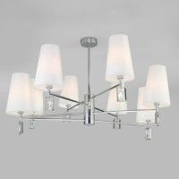 Люстра на штанге Eurosvet Milazzo 60137/8 хром a060126