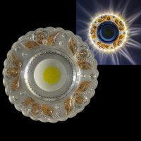 Встраиваемый светильник Reluce 42236-9.0-001PL MR16+LED3W CL/TEA