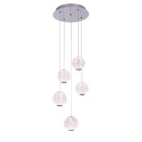 Подвесной светильник Delight Collection MD20001012 MD20001012-5A chrome