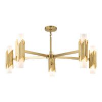 Подвесная люстра Elstead Lighting MARVELE10-AB-OPAL