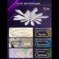 Потолочная люстра Natali Kovaltseva Vio LED LAMPS 81454