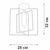 Потолочный светильник Vitaluce V3793-0/1PL
