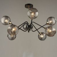 Люстра на штанге Reluce 04898-0.3-08 COFFEE+FGD