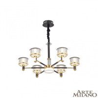 Подвесная люстра Arte Milano Neapolis 276210/6 BK/GD