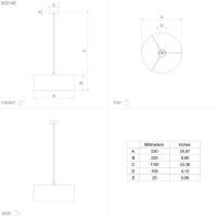 Подвесной светильник Eglo Zaragoza 900146