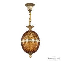 Подвесной светильник Bohemia Ivele Crystal 5680/18 G Amber/M-1F