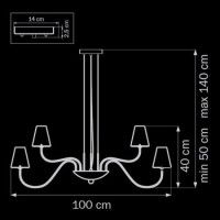 Подвесная люстра Lightstar Diafano 758164