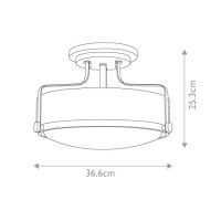 Потолочный светильник Hinkley Harper (hk) HK-HARPER-SFS-HB