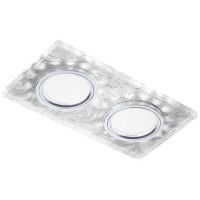 Встраиваемый светодиодный светильник Ambrella Light Led S234/2 W/CH/WH