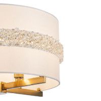 Люстра на штанге Indigo Effetto 13030/4R Brass V000514