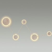 Настенный светильник Odeon Light Travertino 6625/25WL