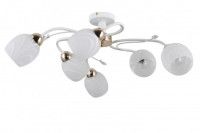 Люстра на штанге Natali Kovaltseva 81403/6C MATT WHITE