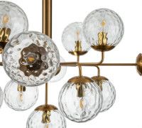 Люстра на штанге Indigo Cocoon 11008/13P Brass V000121