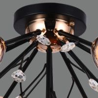 Потолочная люстра Illumico IL1284-10CPA-29 BK GD