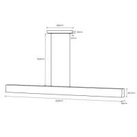 Подвесной светильник Mantra Hanok 7543