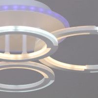 Потолочная люстра Reluce 09820-3.3-2+2A WH (RGB)