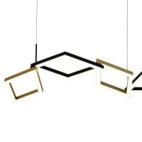 Подвесной светильник Indigo Anello 14034/B/6P Black V000214L