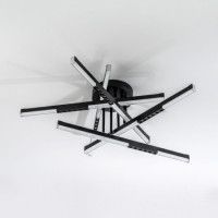 Потолочный светильник LED4U L5115-5 BK