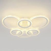 Потолочный светильник Эра Модерн Ring CLL-1-90W 3K-6,5K RC WH