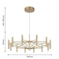 Подвесная люстра Favourite Blick 4759-12P