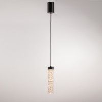 Подвесной светильник Delight Collection MD24030028-1A matt black/clear