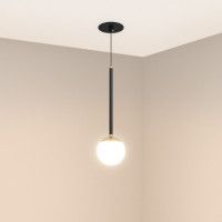 Подвесной светильник Arlight SP-BEADS-HANG-BUILT-T-R100-8W Warm3000 (BK-GD, 180 deg, 230V) 056420