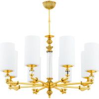 Люстра на штанге Kutek MERANO-SZKLANY KLOSZ MER-ZW-8(Z)